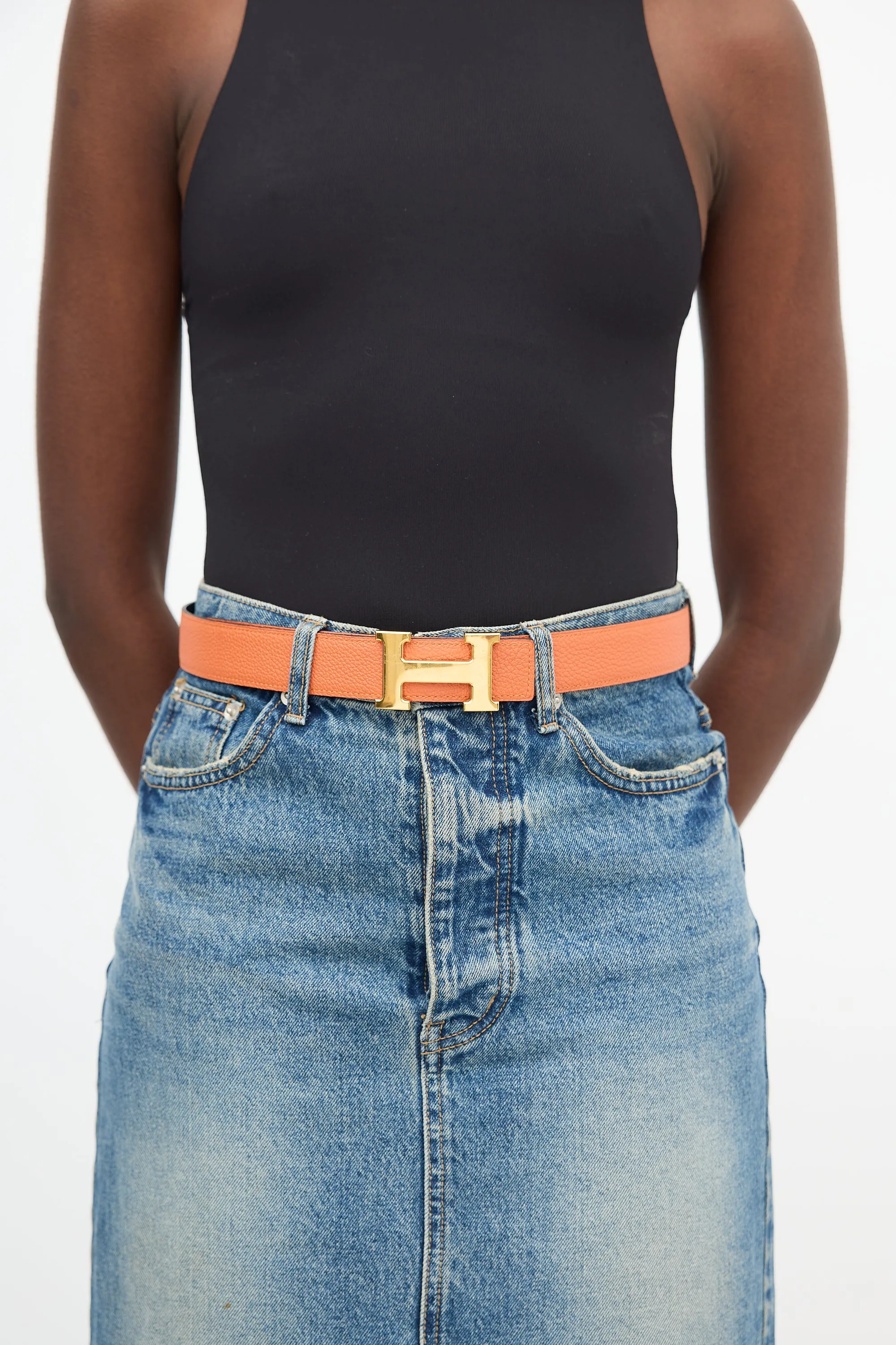 2013 Clemence & Box Reversible Constance H Belt