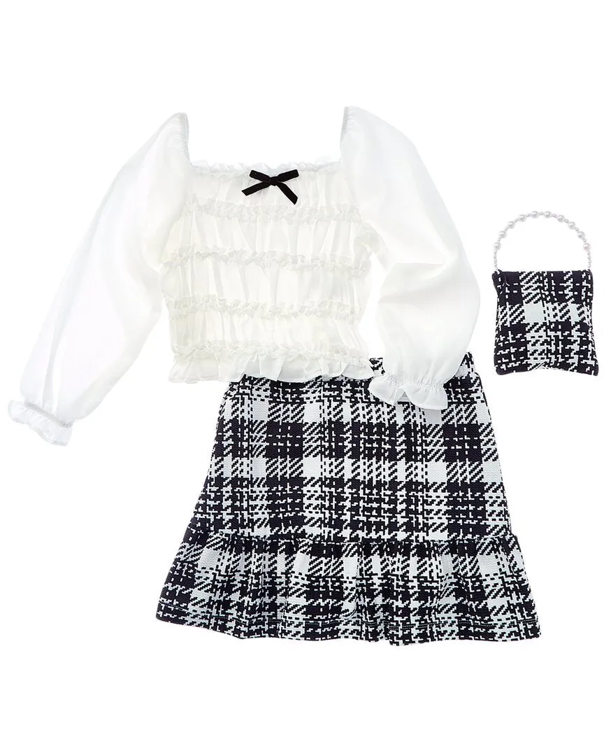 Badgley Mischka 3Pc Skirt Set