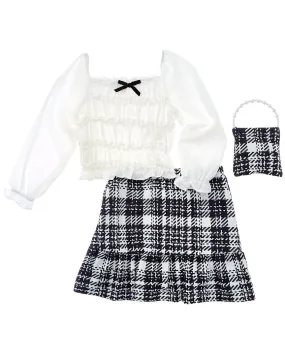 Badgley Mischka 3Pc Skirt Set