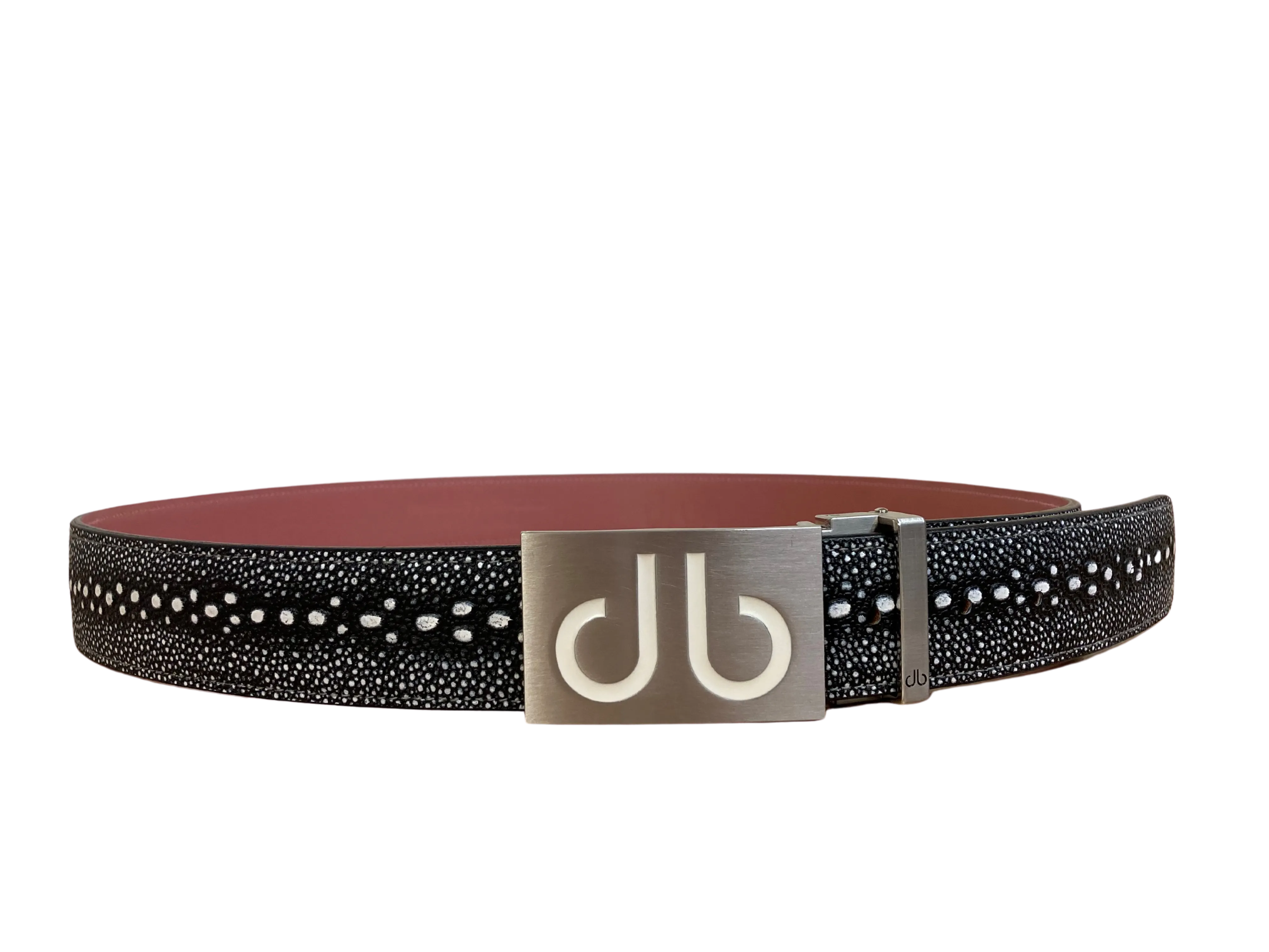 Black & White Stingray Belt