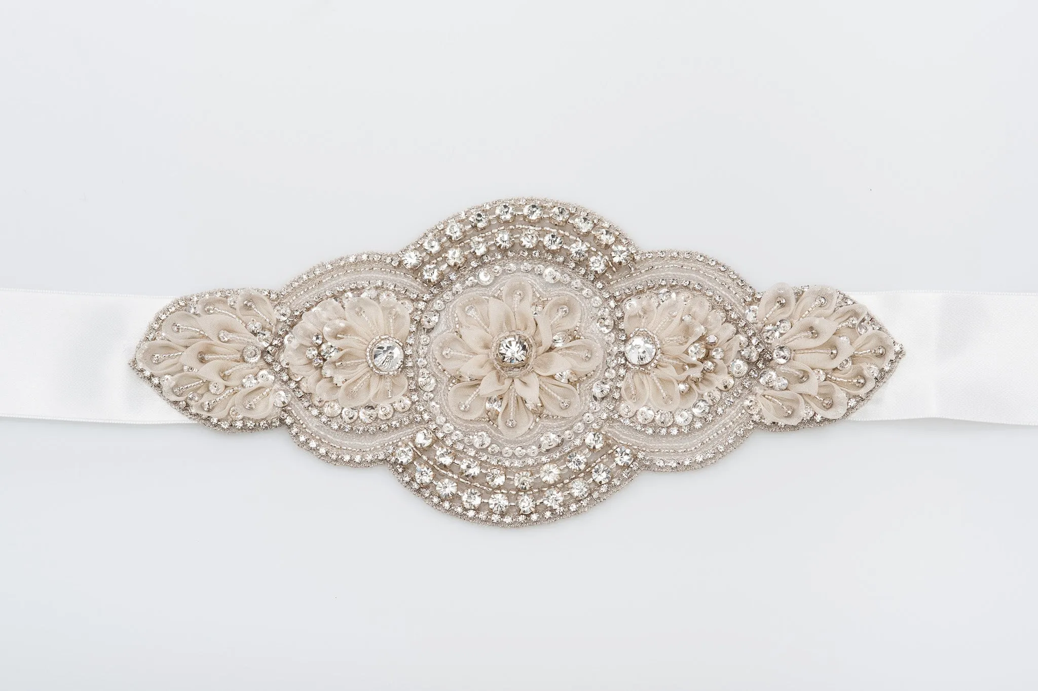 Carelle bridal sash