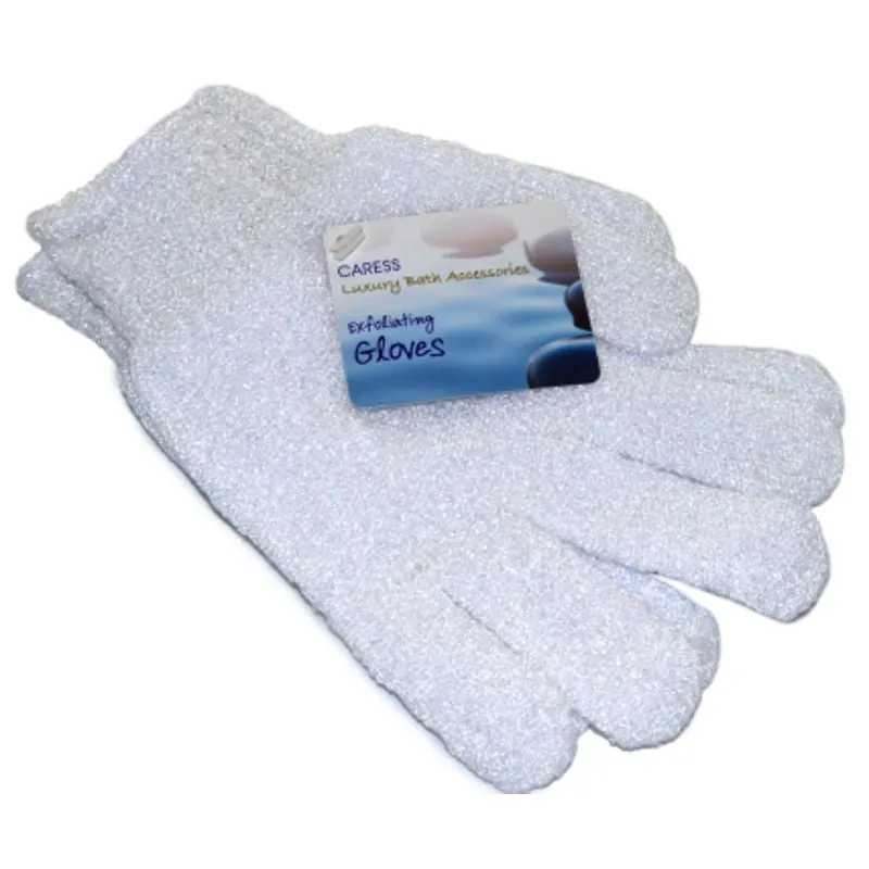 Caress Luxury Spa Exfoliating Gloves - Case of 12
