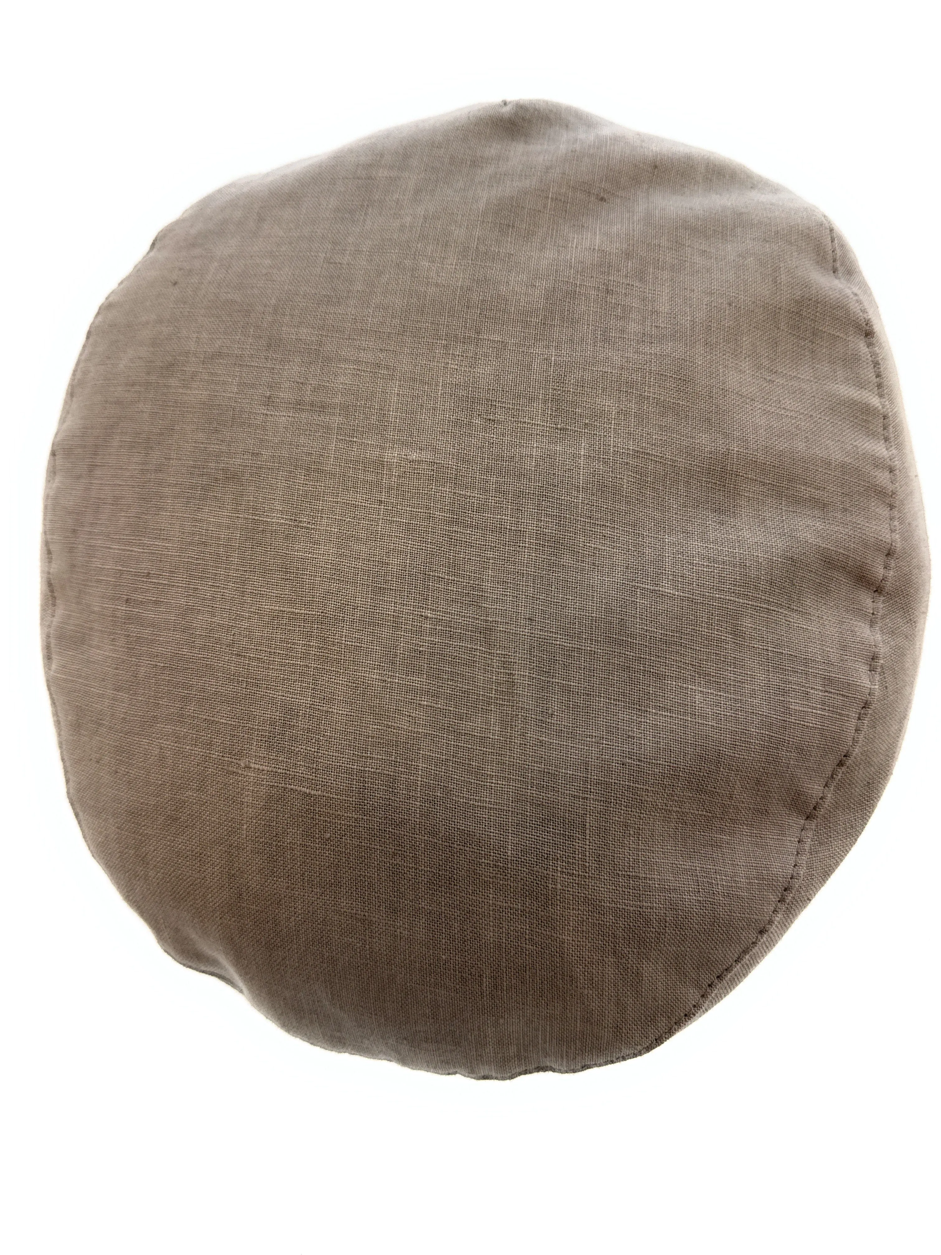 Dolce & Gabbana Men’s Beige Linen Flat Cap –  Luxury Headwear
