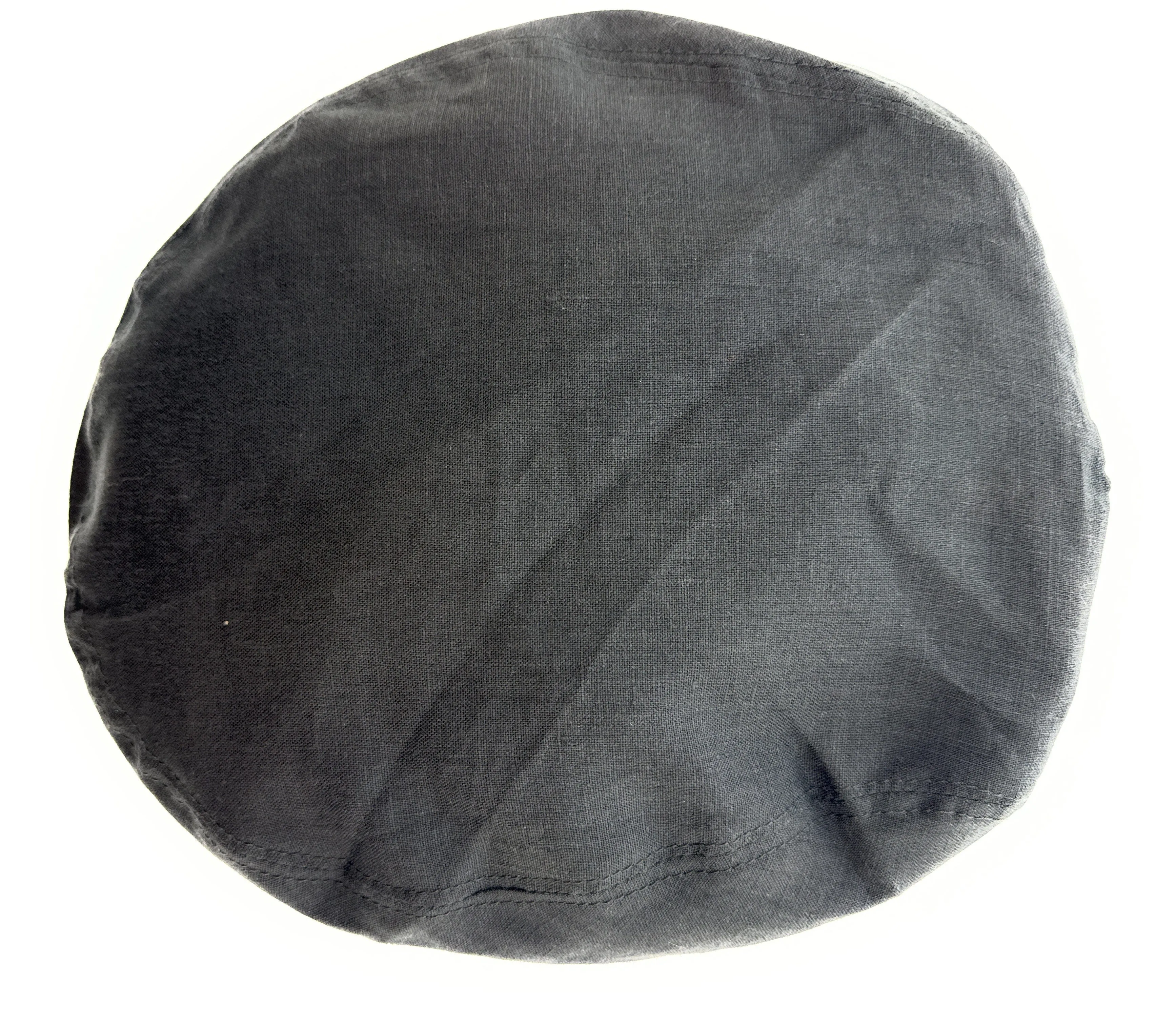 Dolce & Gabbana Men’s Black Linen Flat Cap –  Luxury Headwear