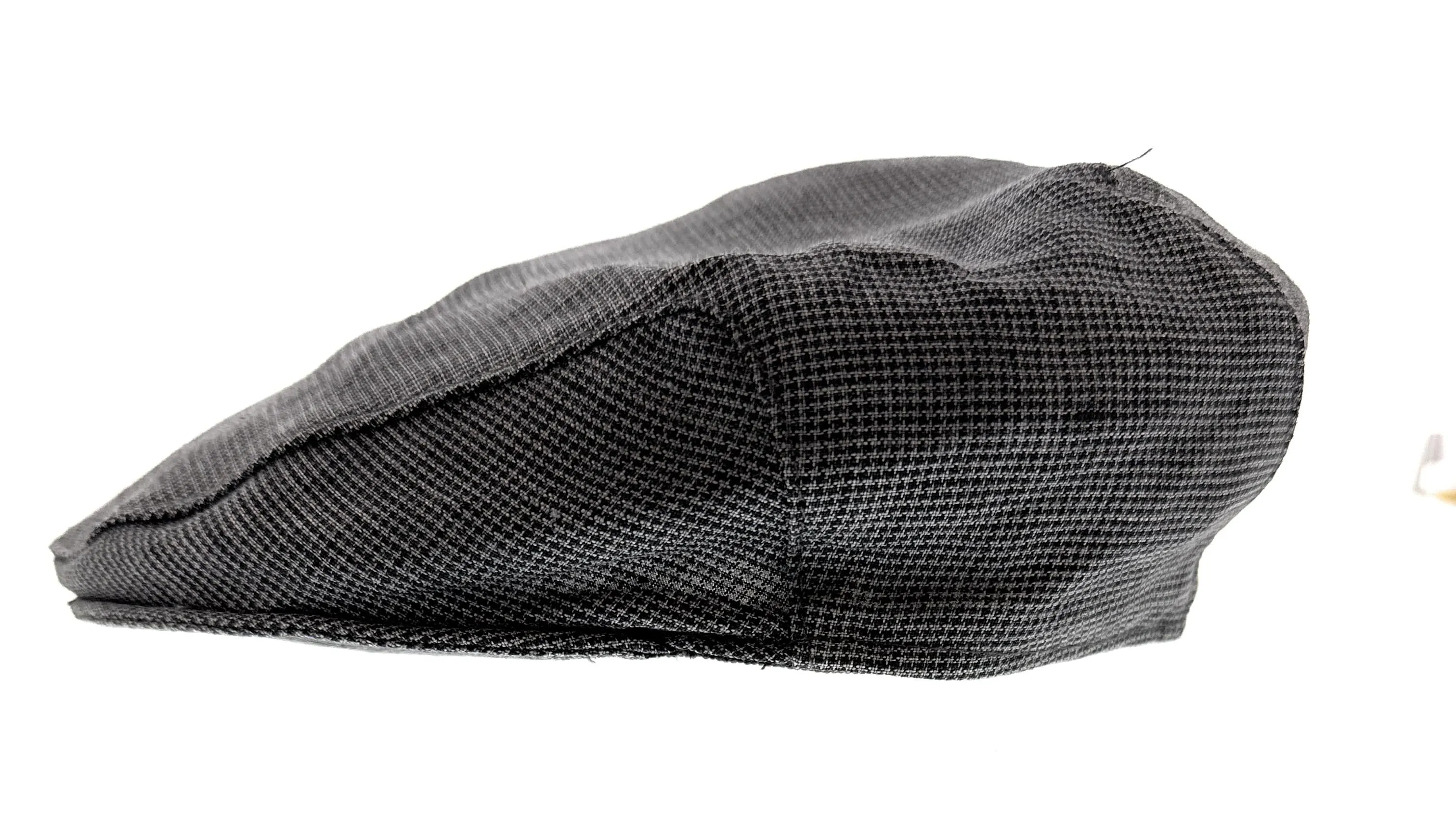 Dolce & Gabbana Men’s Grey Herringbone Flat Cap –  Luxury Headwear