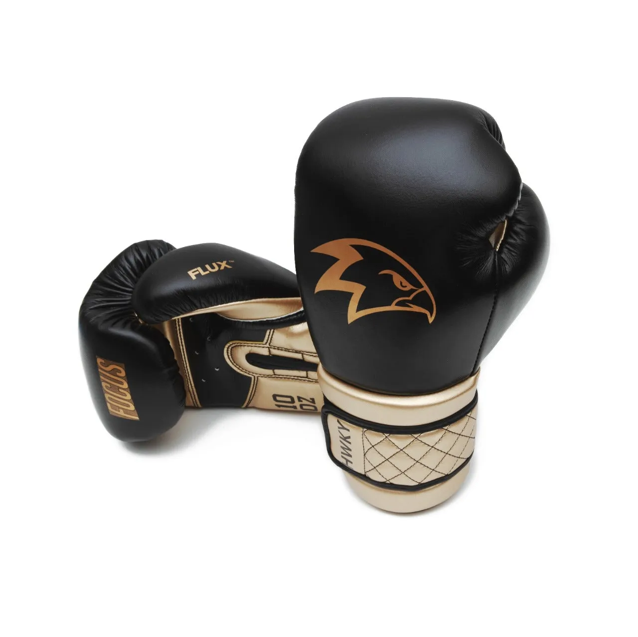 Focus Boxing Gloves | Onyx Gold