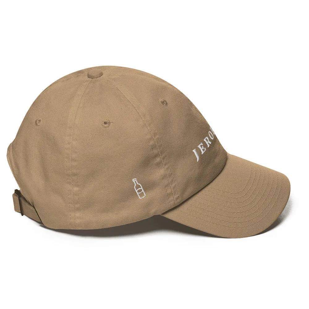Jeroboam Cap White Font