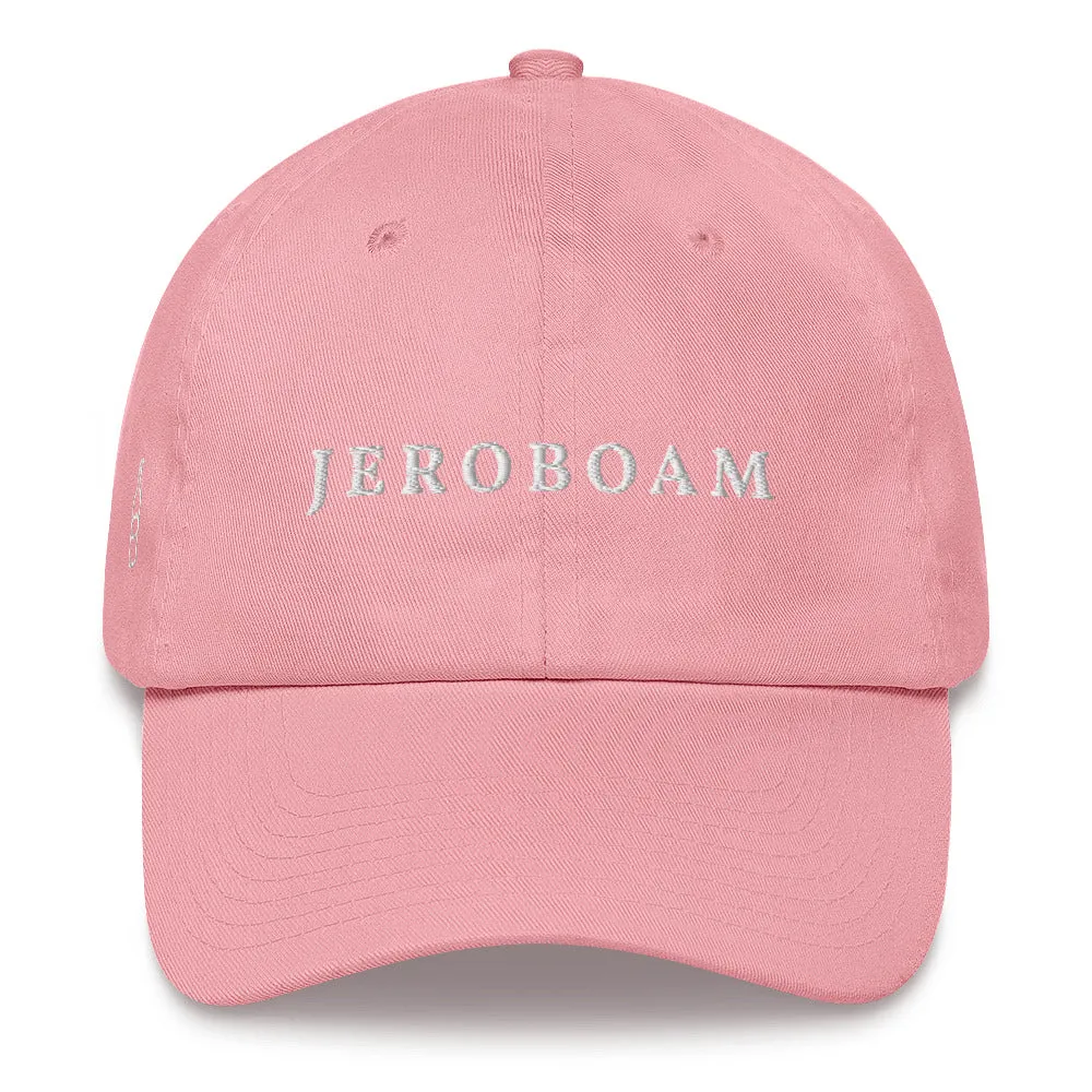 Jeroboam Cap White Font