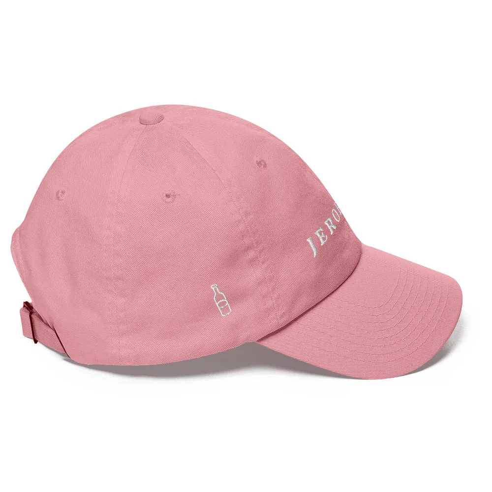 Jeroboam Cap White Font