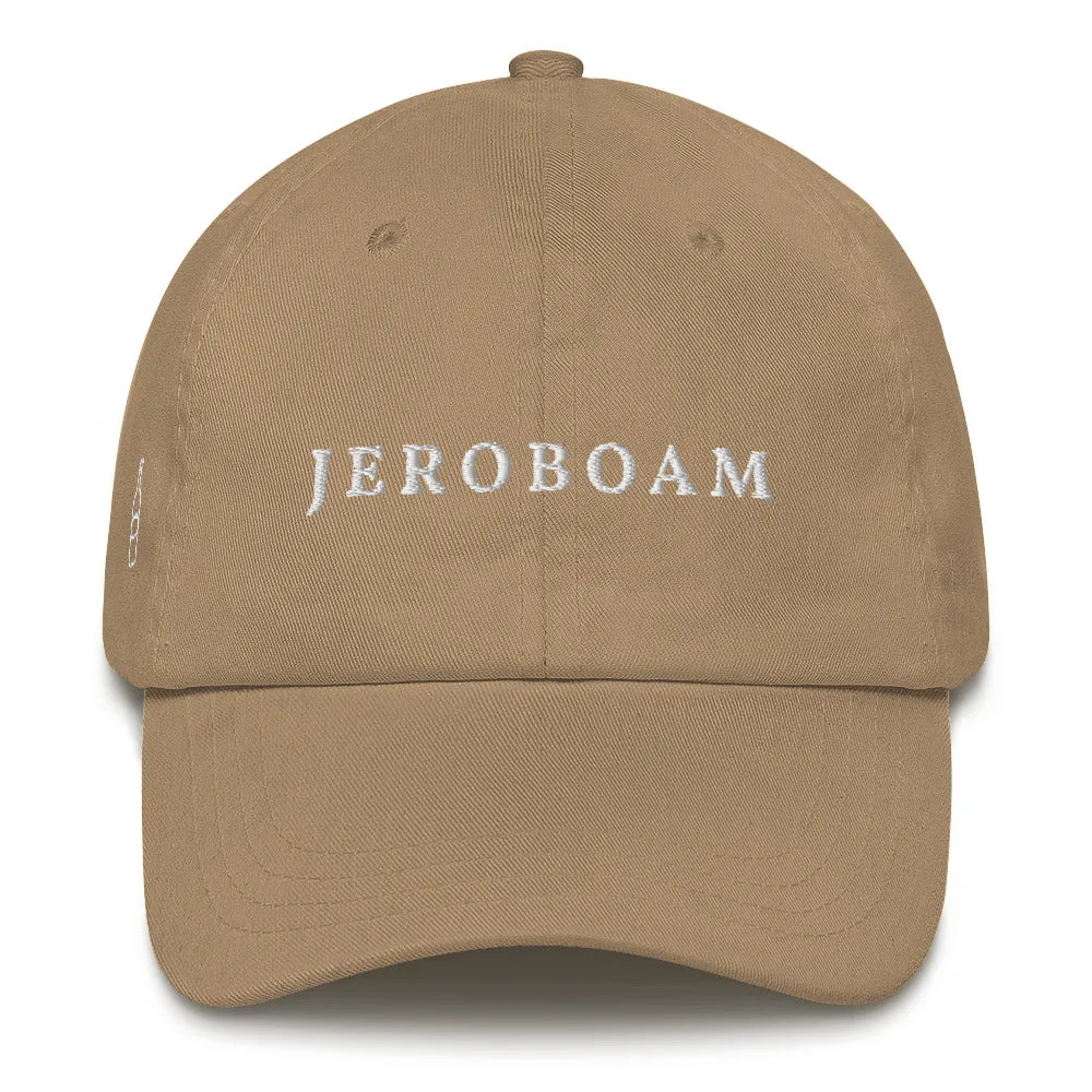 Jeroboam Cap White Font