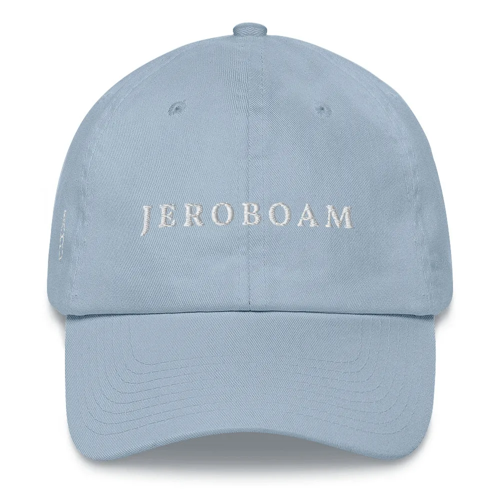 Jeroboam Cap White Font