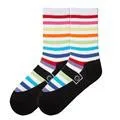 Mary Jane Striped Socks (Women's)