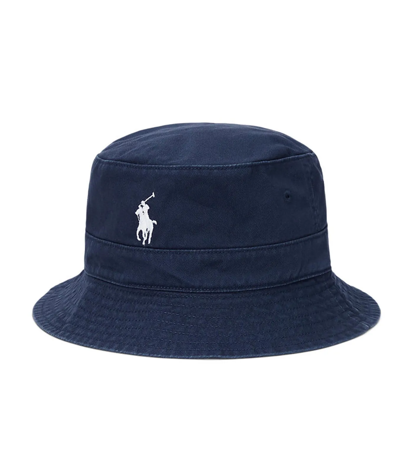 Men's Reversible Plaid Cotton Bucket Hat Newport Navy Multi