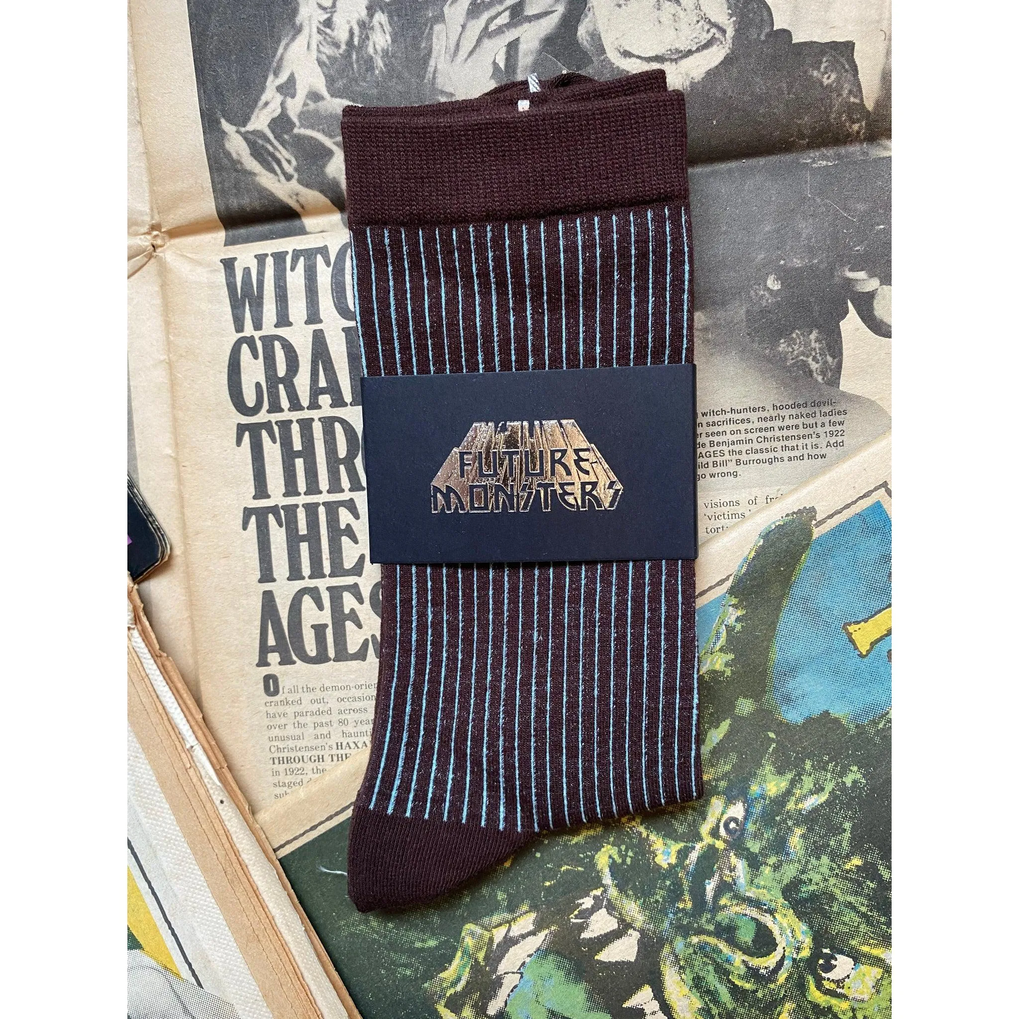 Mint Chocolate Socks