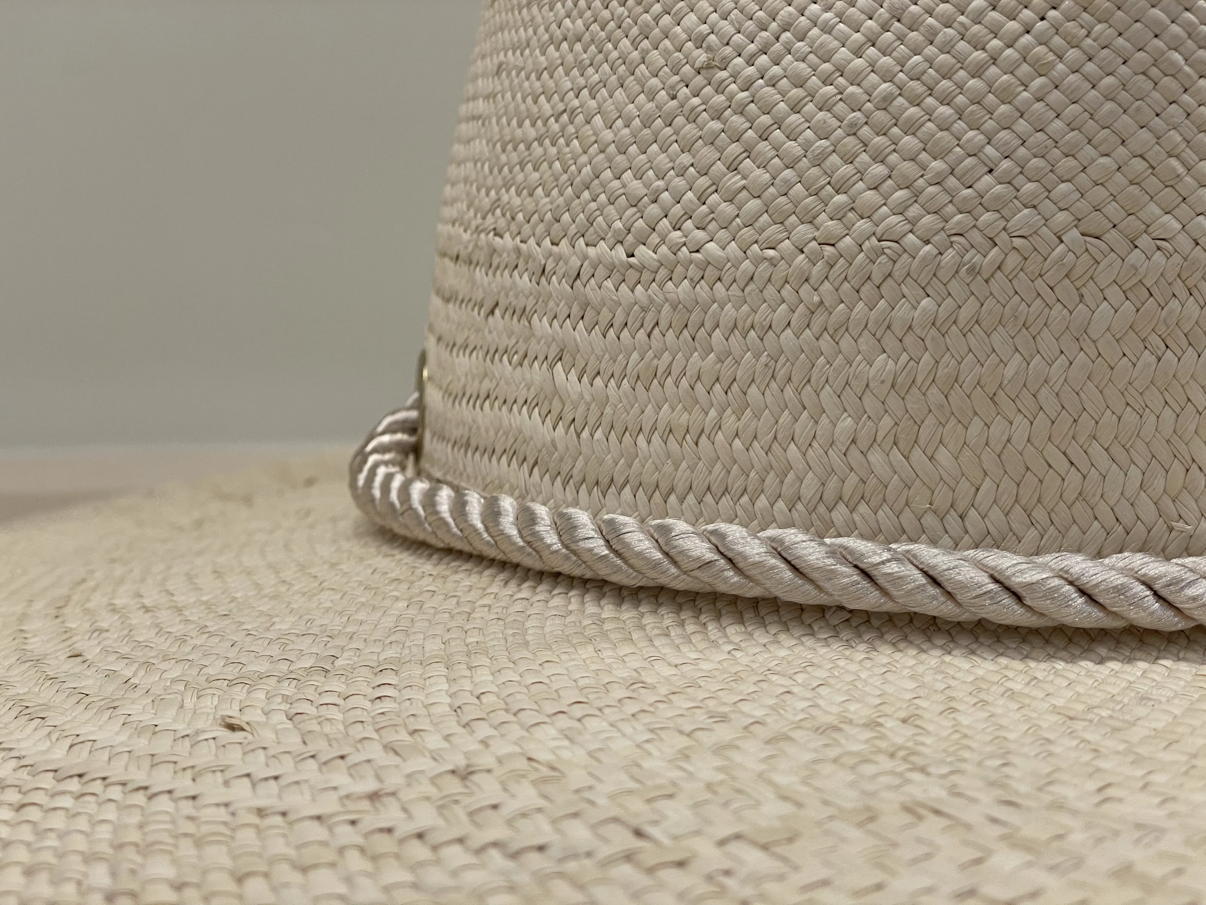 Poly Bucket Hat in Cream