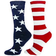 USA Freedom Crew Sport Socks (Large)