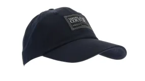 Versace Jeans Couture Navy Blue Label Patch Logo Visor Cap-One Size