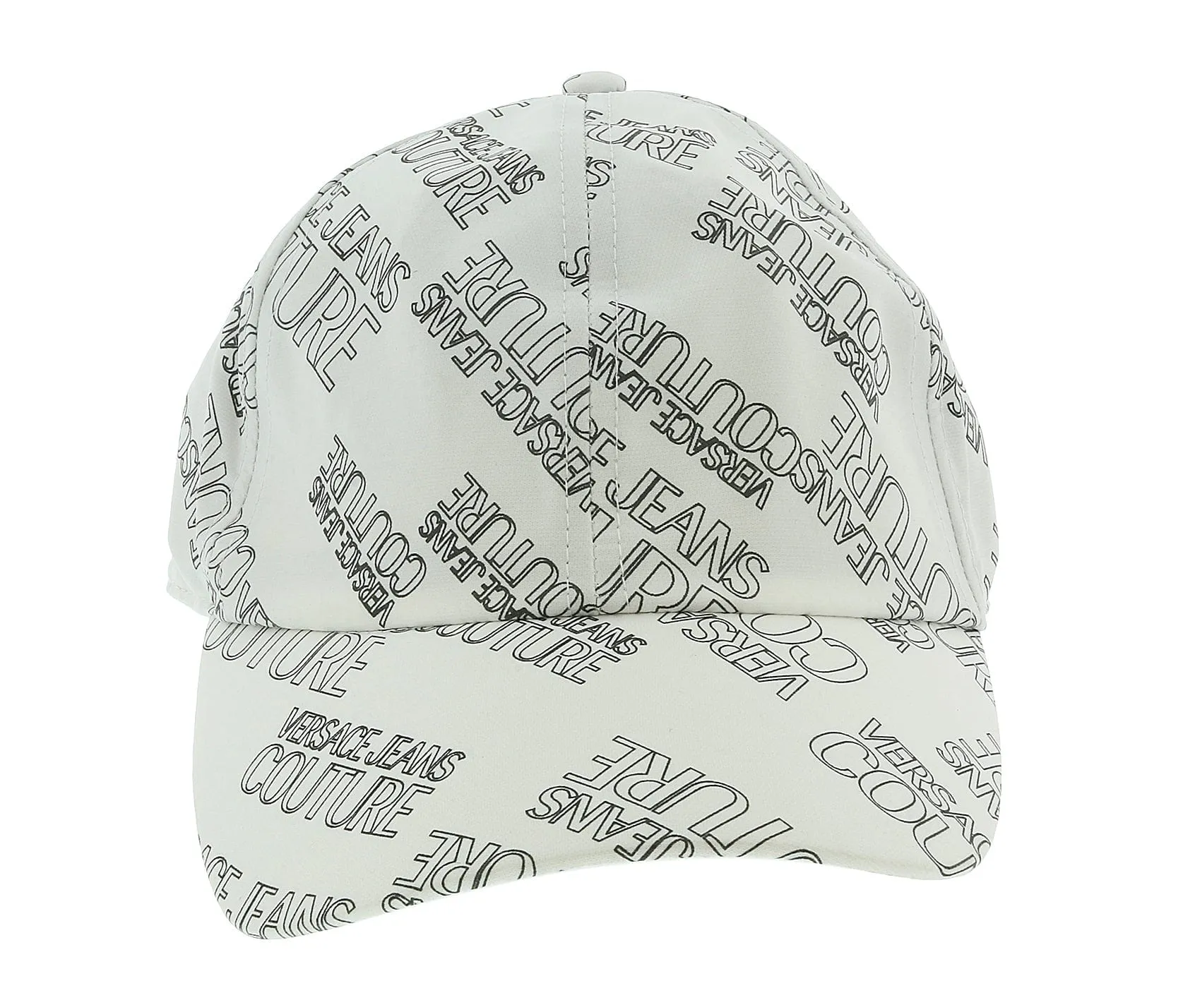 Versace Jeans Couture White  Signature Baseball Cap-One Size