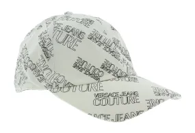 Versace Jeans Couture White  Signature Baseball Cap-One Size